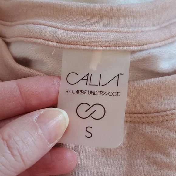 Calia by Carrie Pink and White Ombre Shirt, Size S - Picture 8 of 8